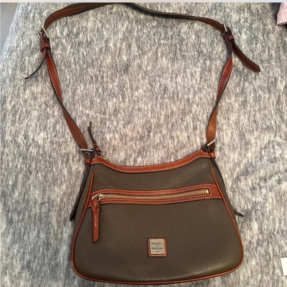 Dooney & Bourke Brown Crossbody Bag